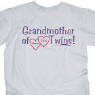 Grandmother of Twins Personalized T-shirt